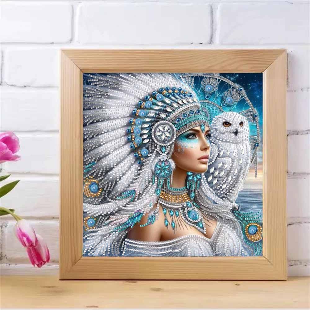 ZQEATRY Special Shape Diamond Art Kits for Adults,5D Diamond Painting Kits for Animal Eagle,DIY Crystal Rhinestones Gem Art for Adults Home Wall Decoration 12×12 Inch ZQEATRY