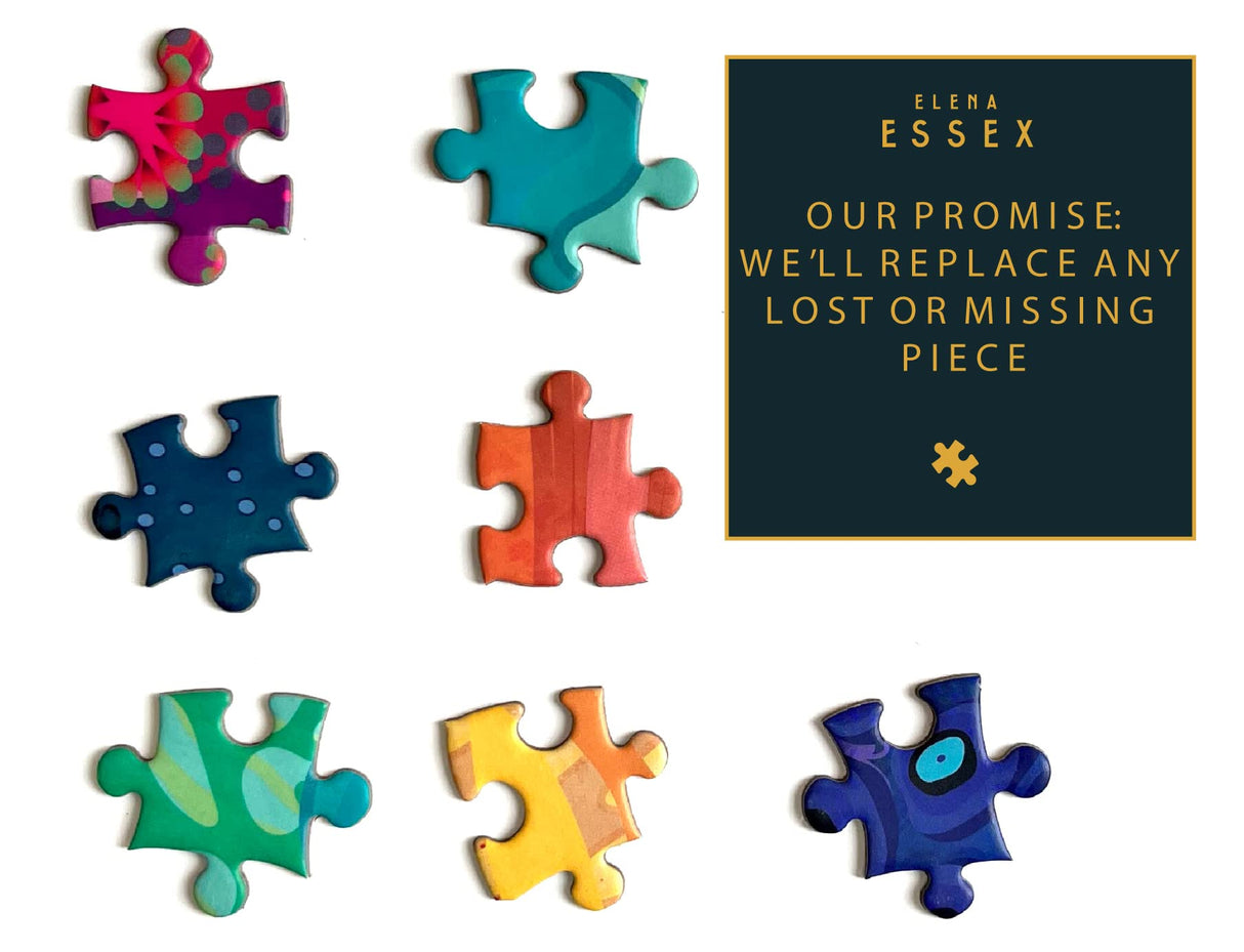 Elena Essex Puzzles for Adults 1000 Pieces - Ocean Deep/Jigsaw Puzzles 1000 Pieces for Adults / 1000 Piece Puzzle/Cool Whale Shark Coral Reef Puzzle/Puzzle Size 20 x 28 inches Elena Essex