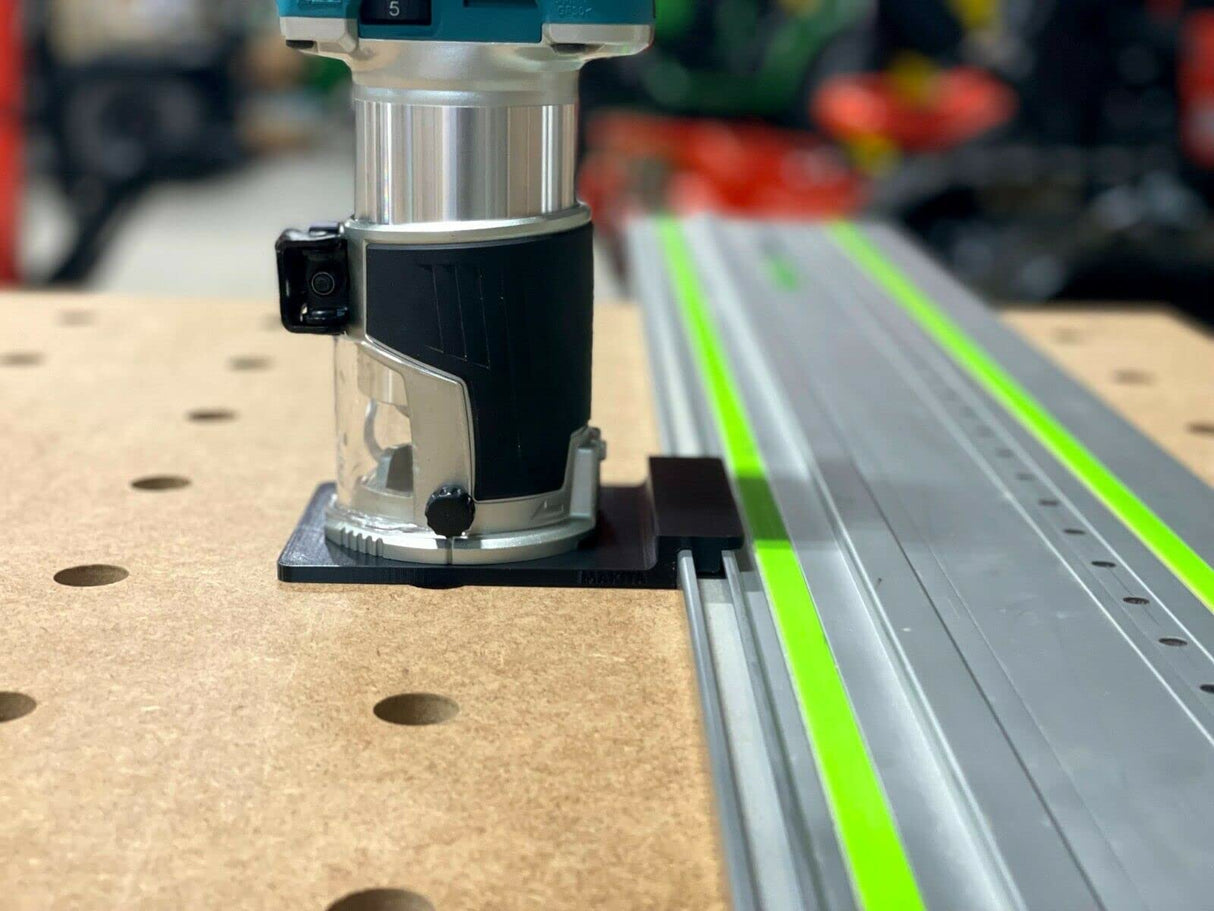 ToolCurve Guide Rail Adapter Compatible with Makita Router - Made in USA ToolCurve