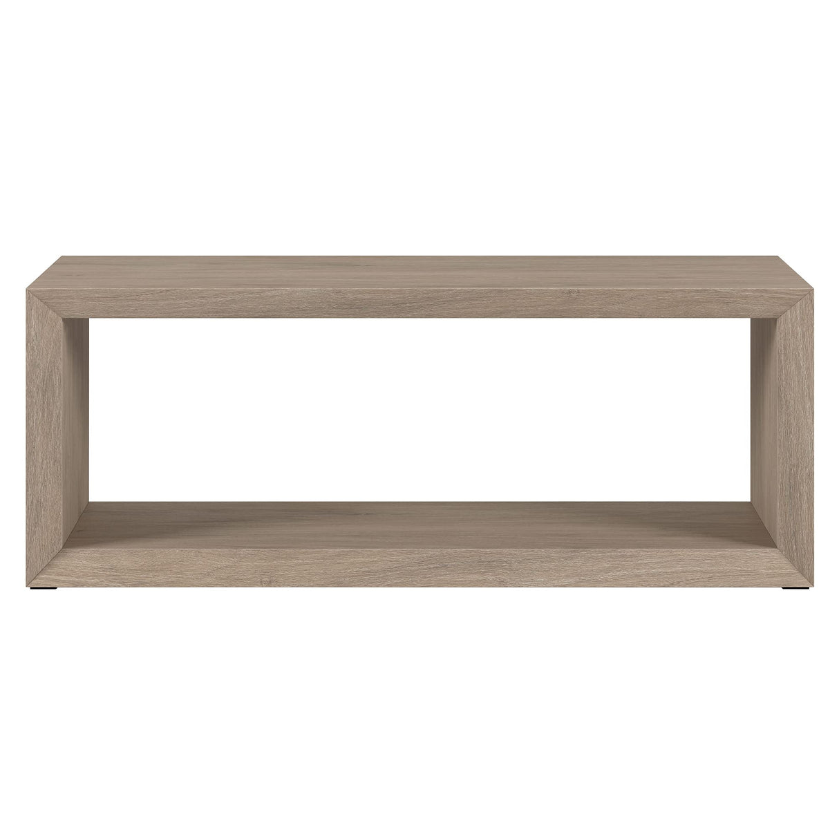 Henn&Hart Osmond Coffee Table, 48" Wide,Grey Henn&Hart