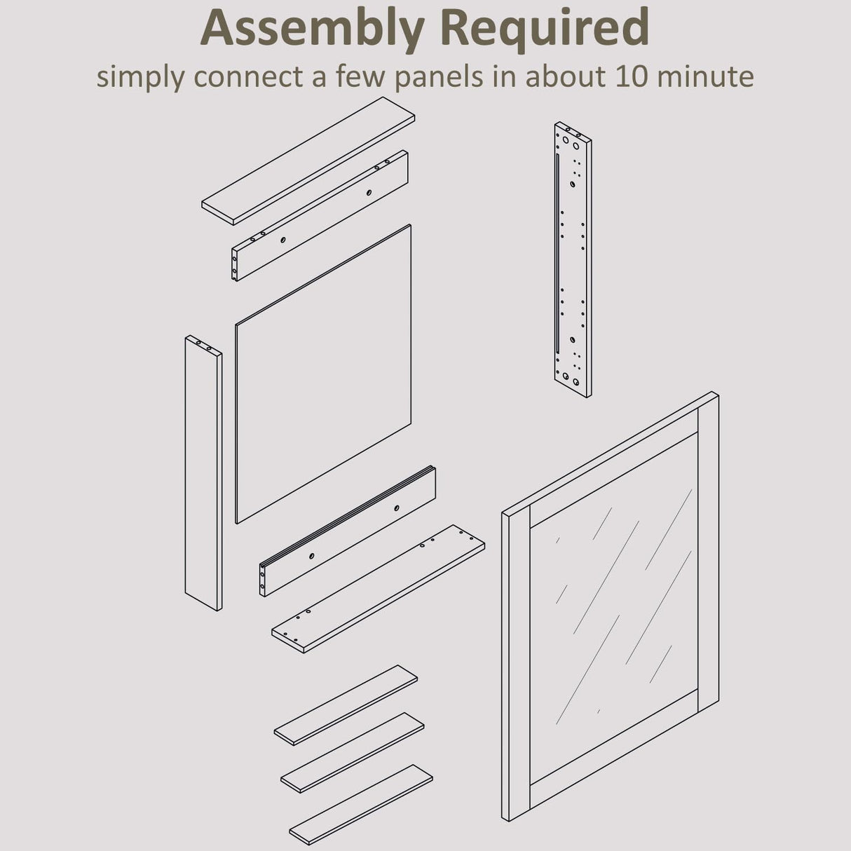 24 x 30 Inch Walnut Grain Medicine Cabinet with Mirror, Recessed or Wall-Mounted Wood Storage Cabinet for Bathroom, Adjustable Shelves, Soft-Close Hinges, Rectangle Buruis