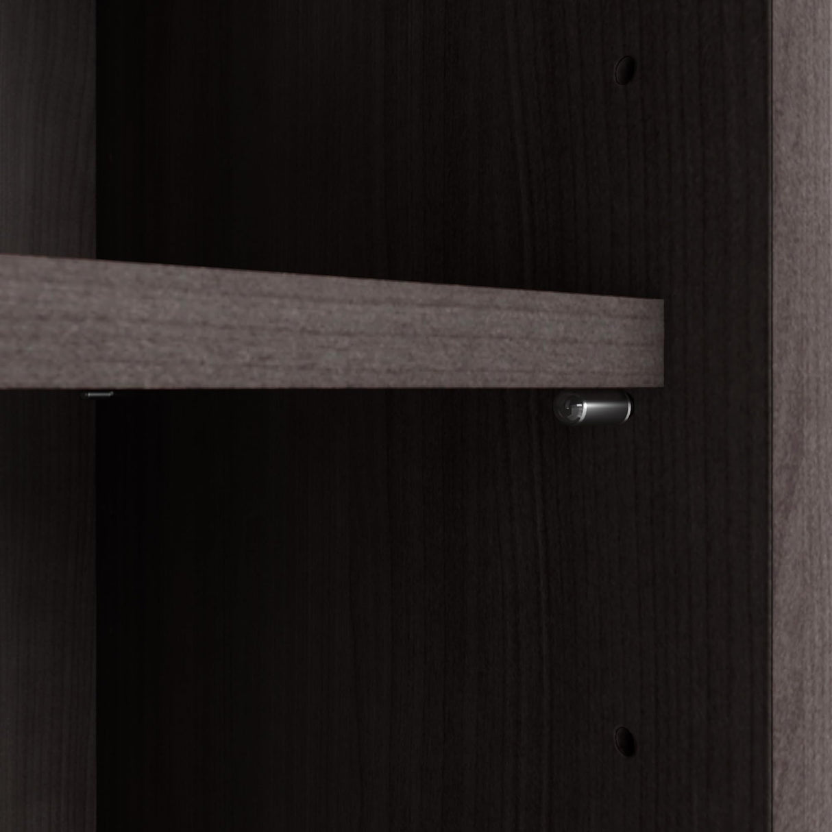 Studio C Tall 5 Shelf Bookcase in Storm Gray – Elegant Storage Solution for Home and Office Bush Business Furniture