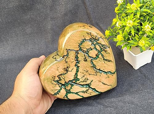 Personalized Engraving Wooden Cremation Urn Heart Shape | Handmade Keepsake for Ashes | Biodegradable Burial Urns for Pet Ashes & Human Ashes | Merit wooden craft