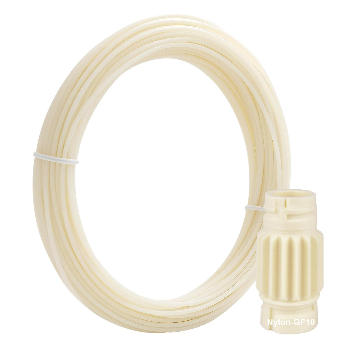 YXPOLYER Nylon Glass Fiber Reinforced Nylon Glass Filled Filament 1.75mm PA6-GF, 50gram Sample yxpolyer