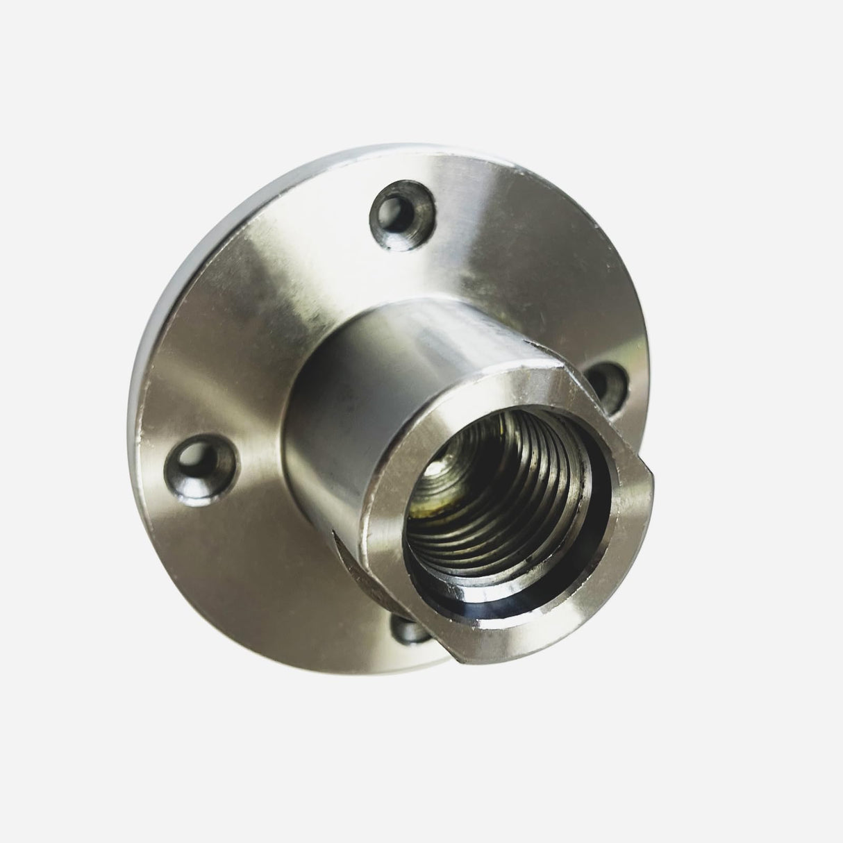 3" Wood Lathe Faceplate with Screw Chuck for 1" x 8TPI Woodworking Spindle HAIDMAEN