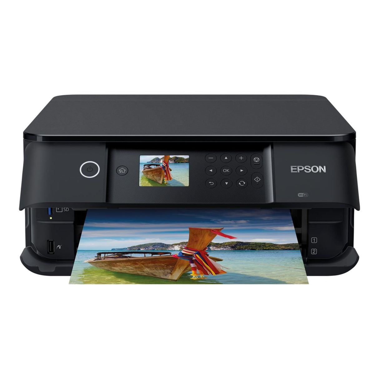 Epson Expression Premium XP-6100 Wireless Color Photo Printer with Scanner and Copier, Black, Medium Epson