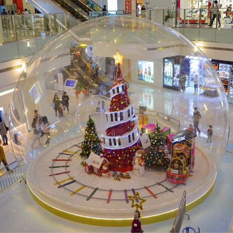 Inflatable Bubble Tent Camping Tent Transparent, Bubble Tent Dome House Camping Tent 10ft with Air Blower for DIY Outdoor Backyard Camping (10ft Transparent Tent, Without Tunnel) HaroldDol