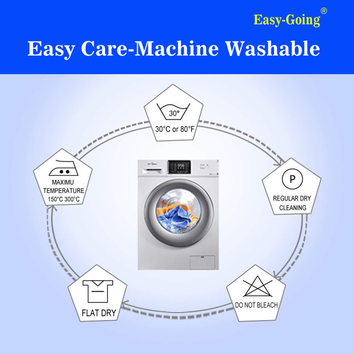 Easy-Going Reversible Couch Cover for 3 Cushion Couch Sofa Cover for Dogs Water Resistant Furniture Protector Cover with Foam Sticks Elastic Straps for Pet Cat (Sofa, White/White) Easy-Going