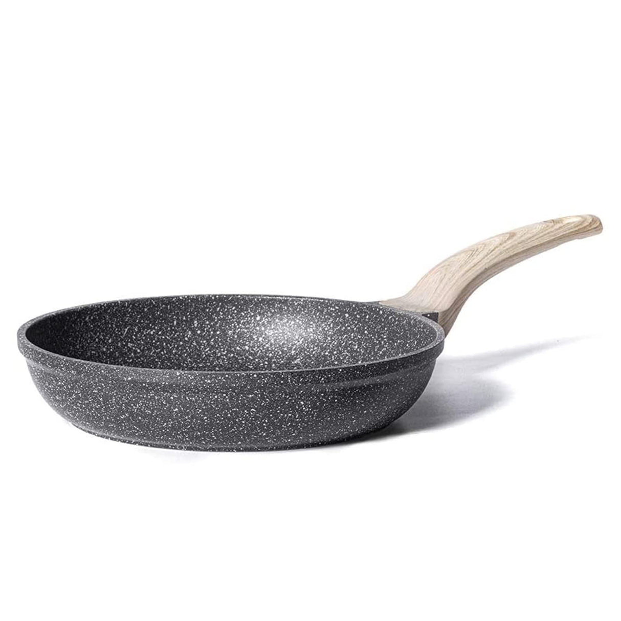 CAROTE Nonstick Frying Pan Skillet,Non Stick Granite Fry Pan Egg Pan Omelet Pans, Stone Cookware Chef's Pan, PFOA Free,Induction Compatible(Classic Granite, 8-Inch) CAROTE
