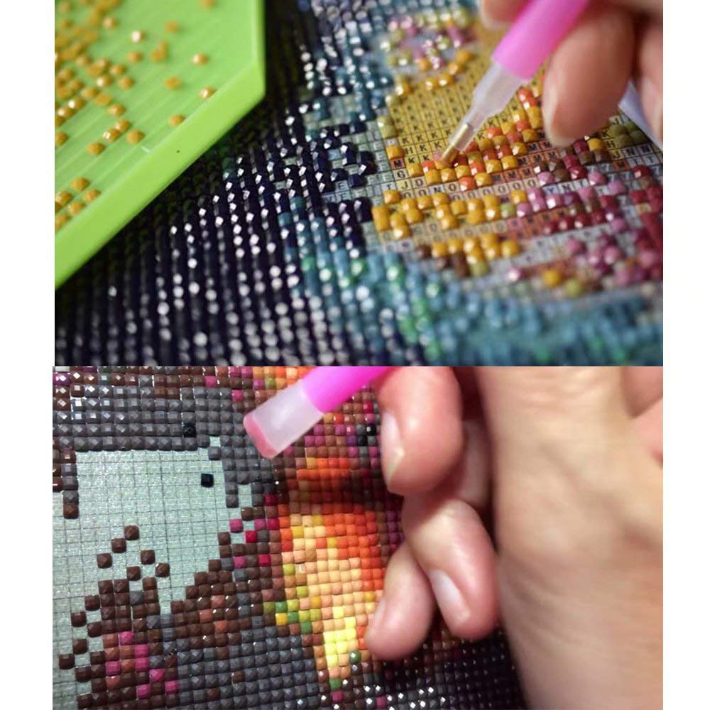 Full Drill 5D Diamond Painting Kit for Adults,Fish 16x10''DIY Diamond Painting by Numbers Diamond Embroidery Kit Cross Stitch Rhinestone Embroidery Arts Craft for Home Decor (Walleye Fish) USTARAIL