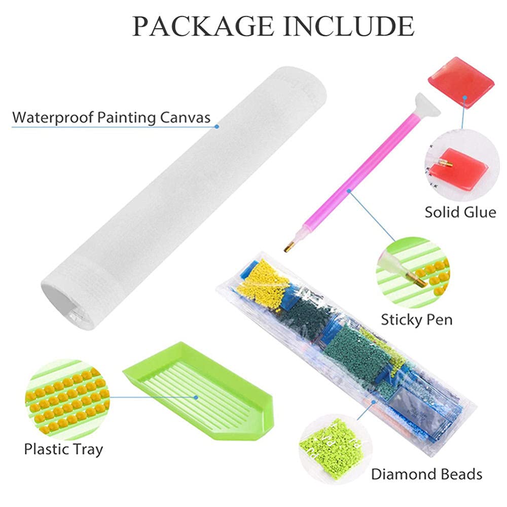 Diamond Art Kits,Diamond Painting Woods Sunshine,5d Diamond Painting Kits for Adults & Child,Cross Stitch Embroidery Diamond Art Kits,on Numbers Kit Full Diamond Painting-50x150cm/20x59inch プレステージ