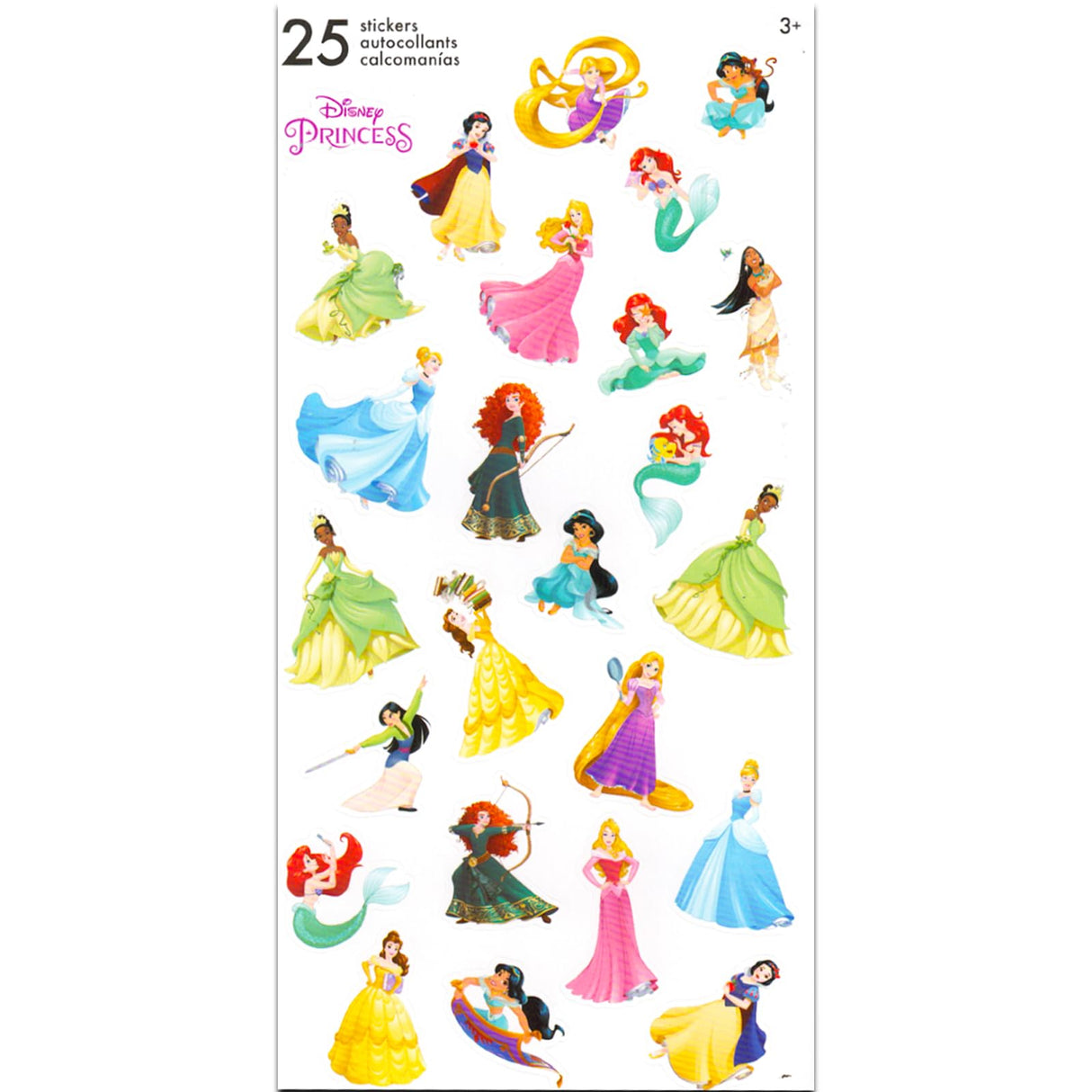 Disney Princess Paint Your Own Figurines Set - Bundle with DIY Painting Set Plus Stickers, More | Disney Princess Painting Kit for Kids Disney