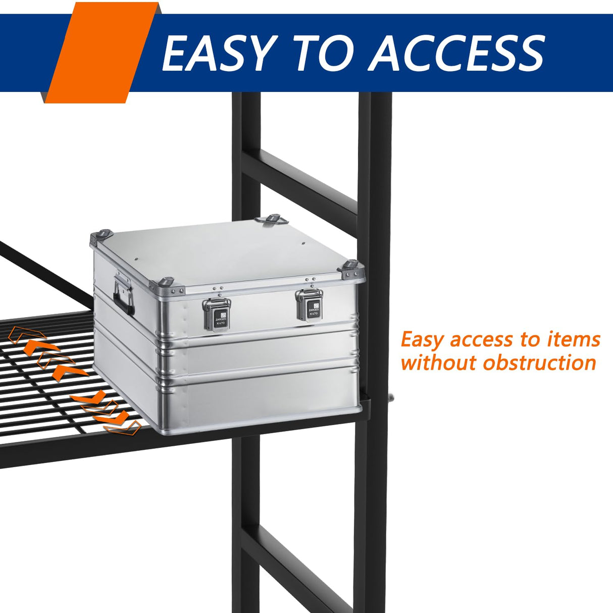 5-Tier Heavy Duty Garage Shelving Unit,Standing Storage Shelf,Metal Wire Rack Shelf Suitable for Laundry Rooms,Bathrooms,Kitchen Storage Rooms,Wardrobes(Black,37.8L x 14W x 65.7H) Soywey