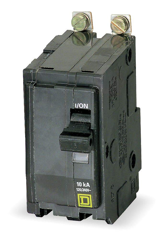 Square D Bolt On Circuit Breaker, 40 Amps, Number of Poles: 2, 120/240VAC AC Voltage Rating - QOB240 WoodArtSupply