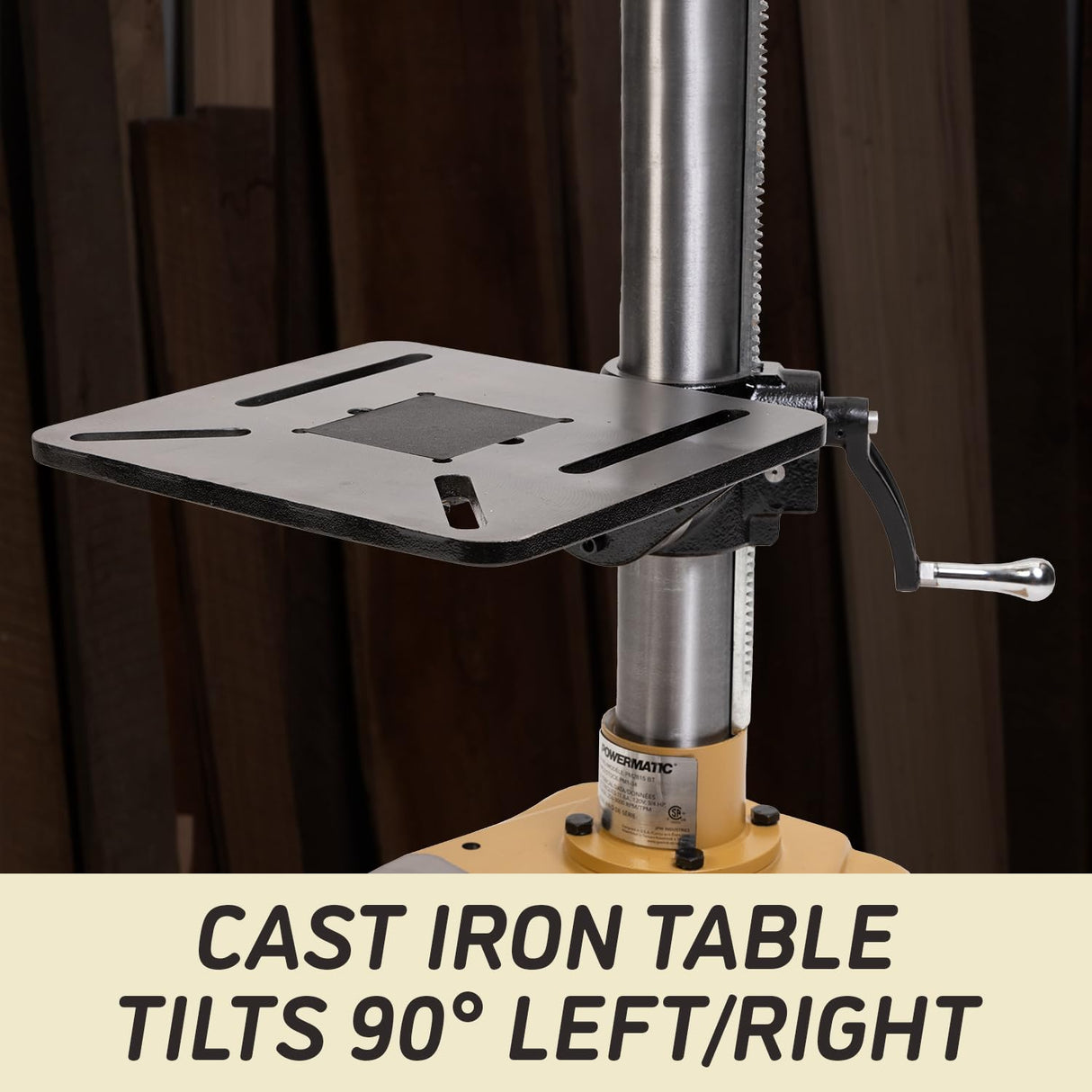 Powermatic 15-Inch Variable-Speed Floor Drill Press, 3/4 HP, 115V 1Ph (Model PM2815FS) Powermatic