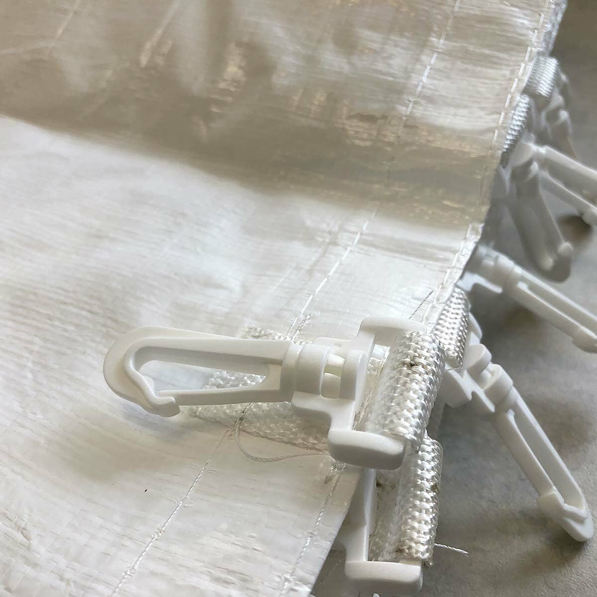 Moose Supply 20' x 40' Economy Sidewall Kit for Canopy Tent, Complete Set of (6) White 20' Foot Heavy Duty Side Walls for 7' Foot Height Party Frame and Outdoor Canopy Pole Tents, Tent Not Included Moose Supply