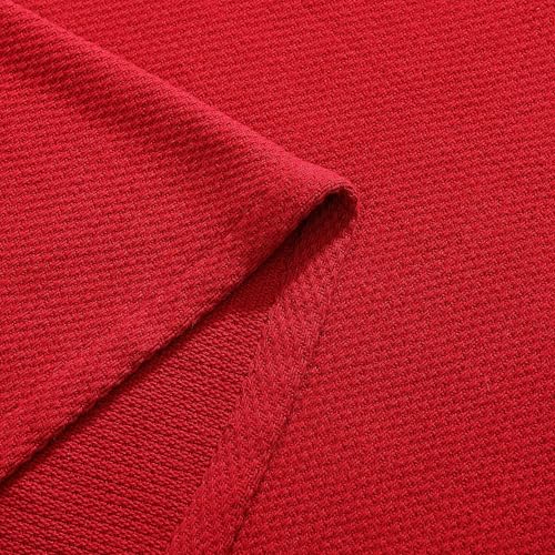 Tommy Hilfiger - King Cotton Blanket, Textured Pique Weave Bedding, Medium Weight Soft Blanket, Anti-Pilling & Fade Resistant, Ideal for Layering, Oeko-TEX Certified (Red) Tommy Hilfiger