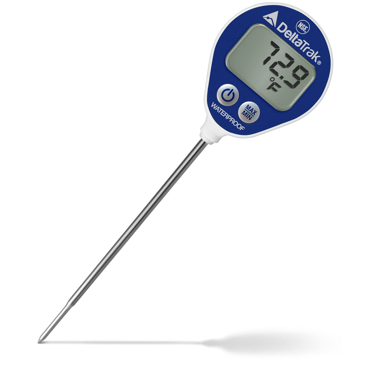 DeltaTrak 11050 Professional Digital Meat Thermometer for Kitchen Waterproof Lollipop Thermometer NSF Certified DeltaTrak