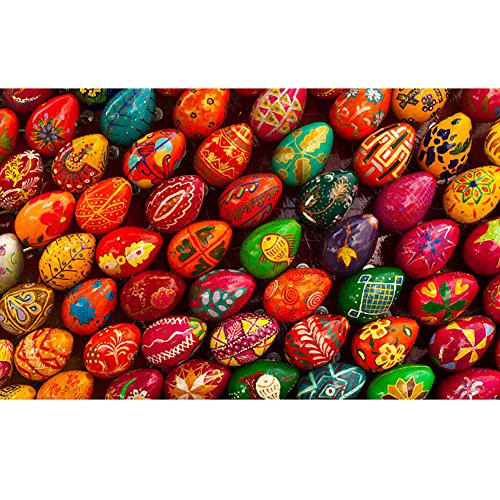 SallyFashion 8Pcs Wooden Faux Fake Eggs, Easter Eggs, Children Play Kitchen Game Food Toy - White Color SallyFashion