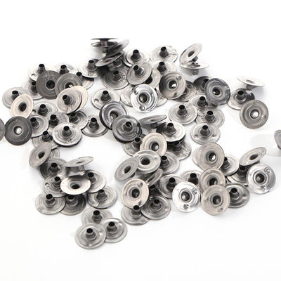 generic 100 PCS Candle Wick Sustainer, Metal Candle Wick Base Candle Wick Tabs Candle Wick Cilps Sustainer Tabs for Candle Making, AM15SD06QH8US