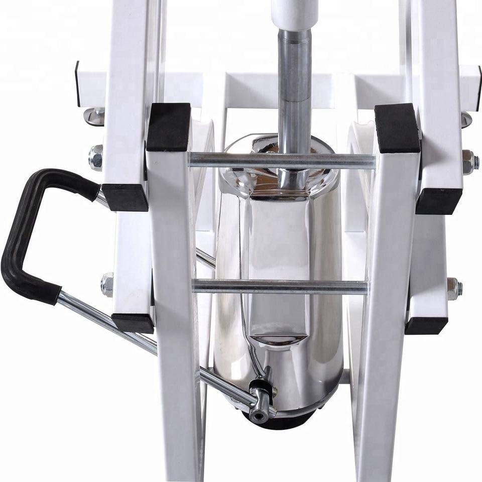 TURRIDU 42.5 Inch Adjustable Heavy Type Hydraulic Pet Dog Grooming Table, Upgraded Professional Drying Table for Dogs, Heavy Duty Frame Beauty Table with Adjustable Arm and Noose, Pink TURRIDU