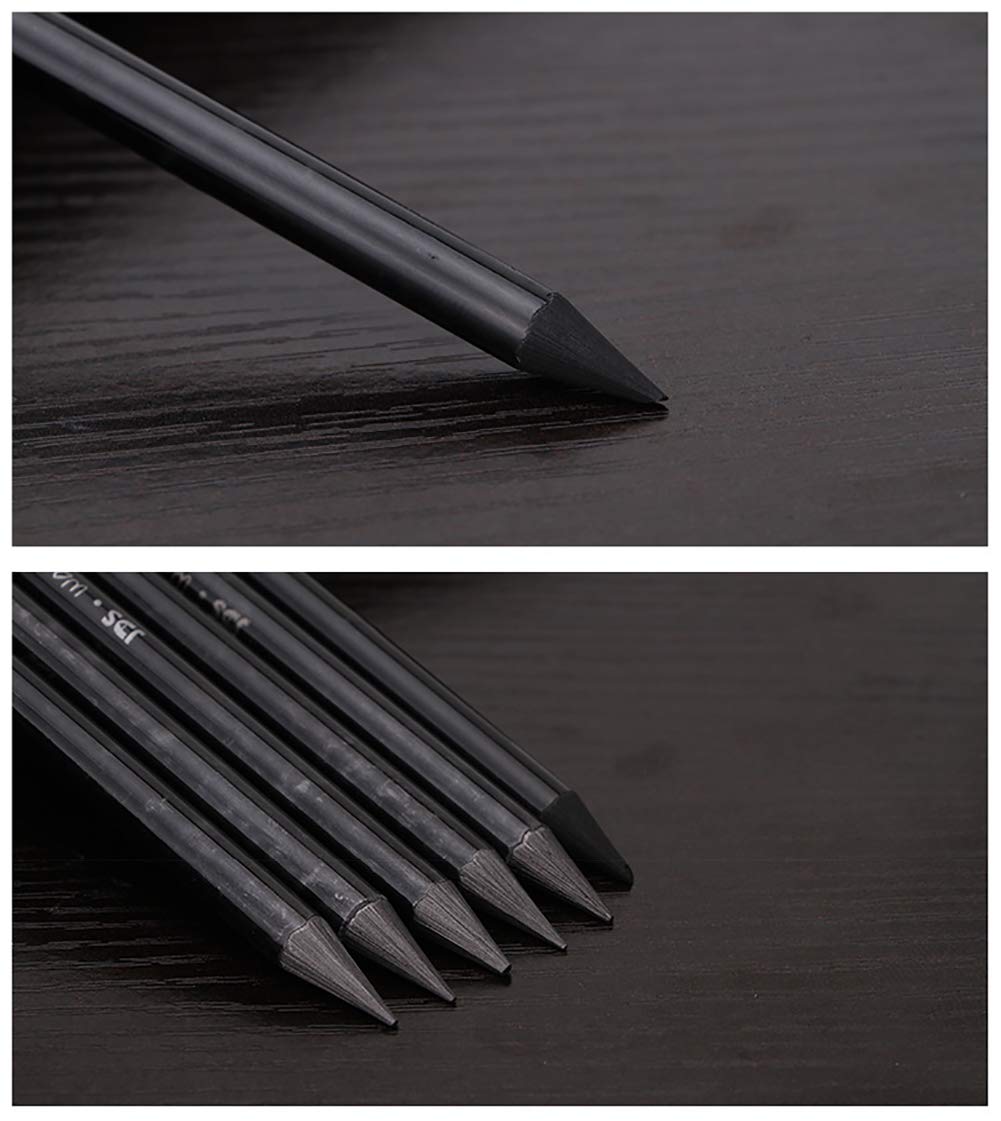YYMIYU Full Graphite Pencils set 6 Piece.HB/2B/4B/6B/8B/EE (lead pencil) YYMIYU
