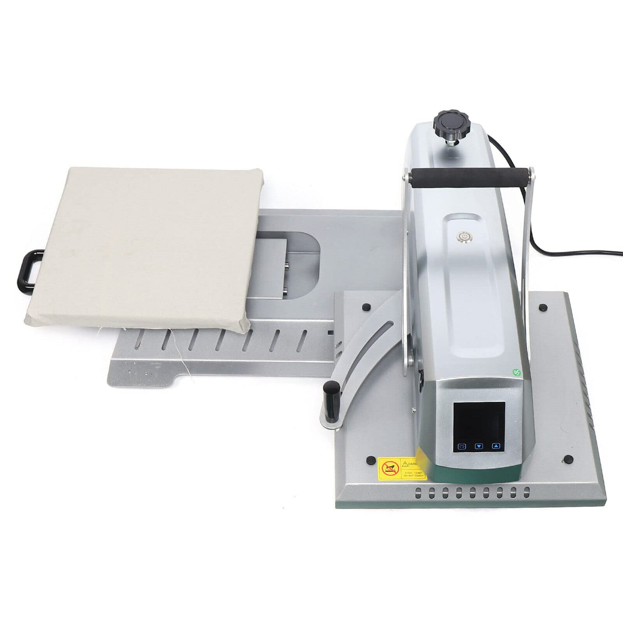 Heat Press, Swing Away Heat Press Machine with 15x15 Heat Pad Slide Out Base 1400W, for T Shirts Mugs Hat Plate Cap YINZINR