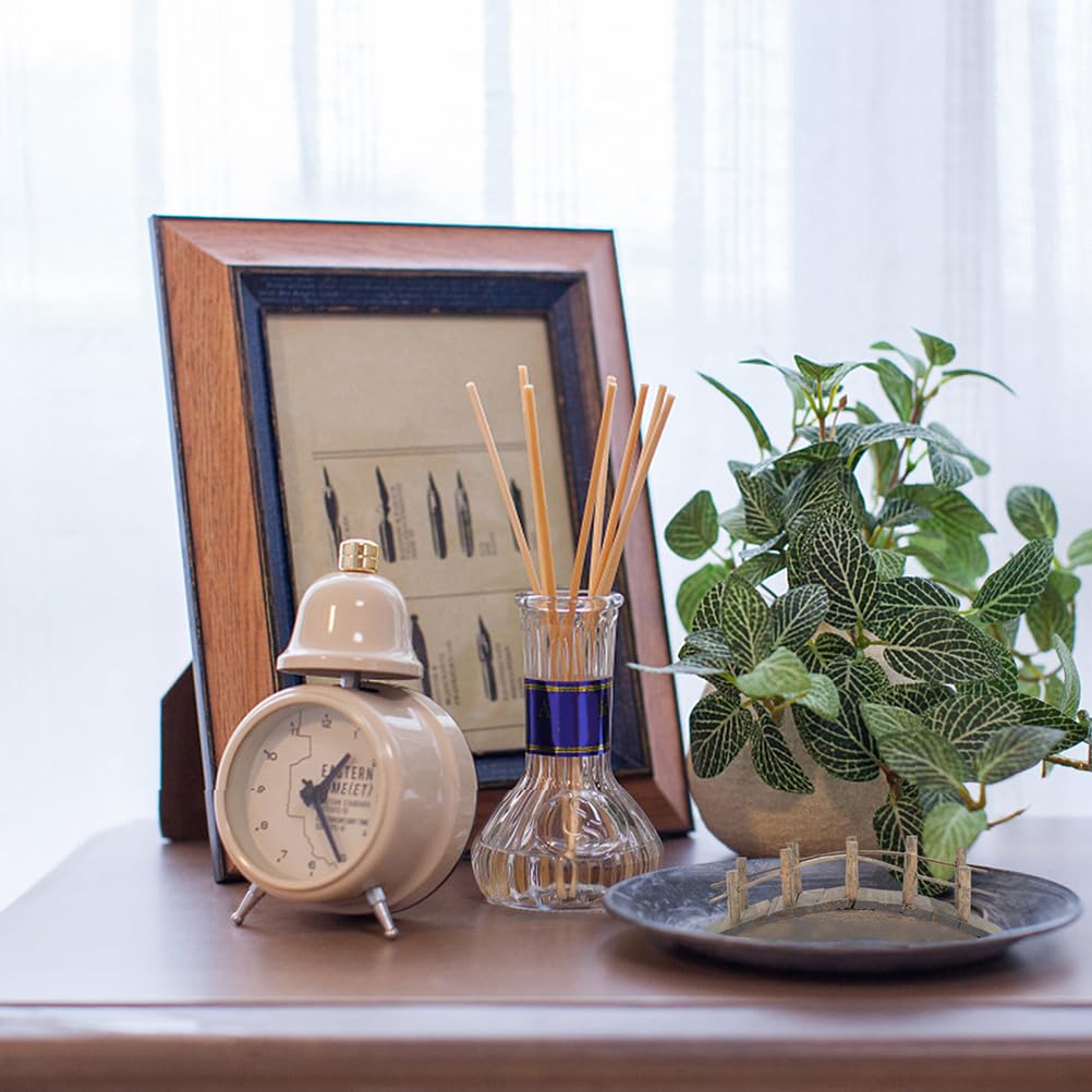 Gadpiparty Garden Bridge 2pcs Miniature Wooden Arch Bridge Model Mini Garden Ornaments Micro Landscape Decor Miniature House Decorations Gadpiparty