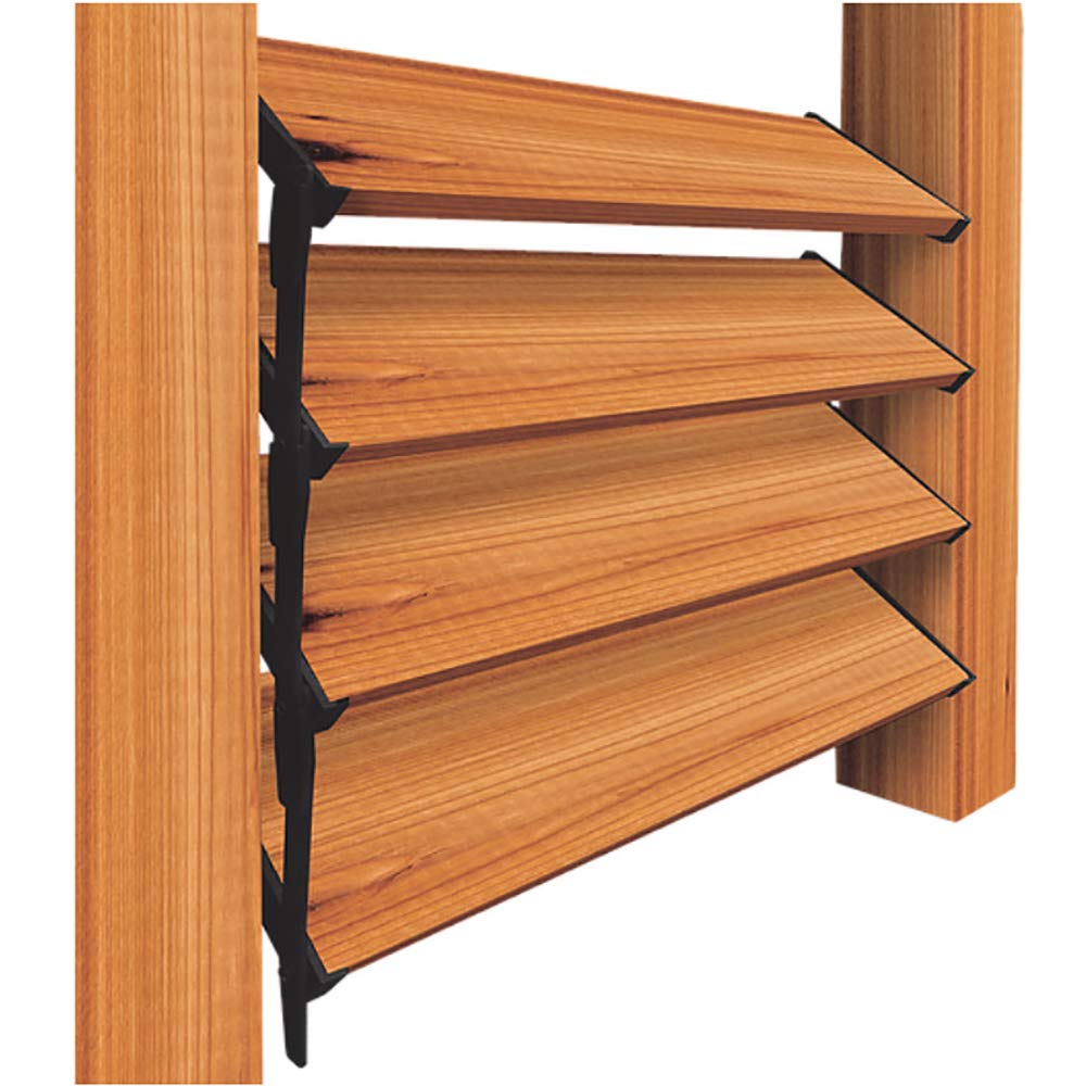 Nuvo Iron LSB48 Hardware System-Holds up to 11 Boards Louver, Black Nuvo Iron