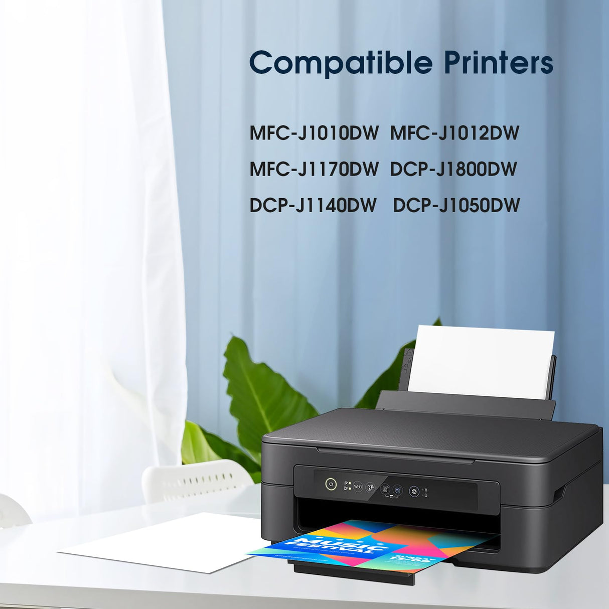 LC401 LC401XL Ink Cartridges Compatible for LC401XL Ink Cartridges for Brother Printer Replacement MFC-J1010DW MFC-J1170DW MFC-J1012DW(Black Cyan Magenta Yellow, 4PK) Clorisun