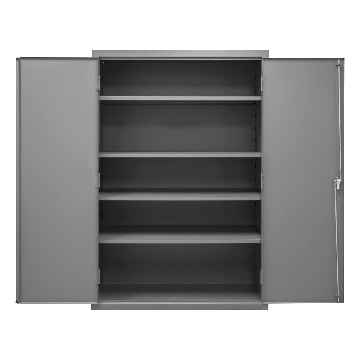 Durham Welded 14 Gauge Steel Heavy Duty Cabinet, JC-482478-4S-95, 700 lbs Capacity, 24" Length x 48" Width x 78" Height, 4 Shelves Durham
