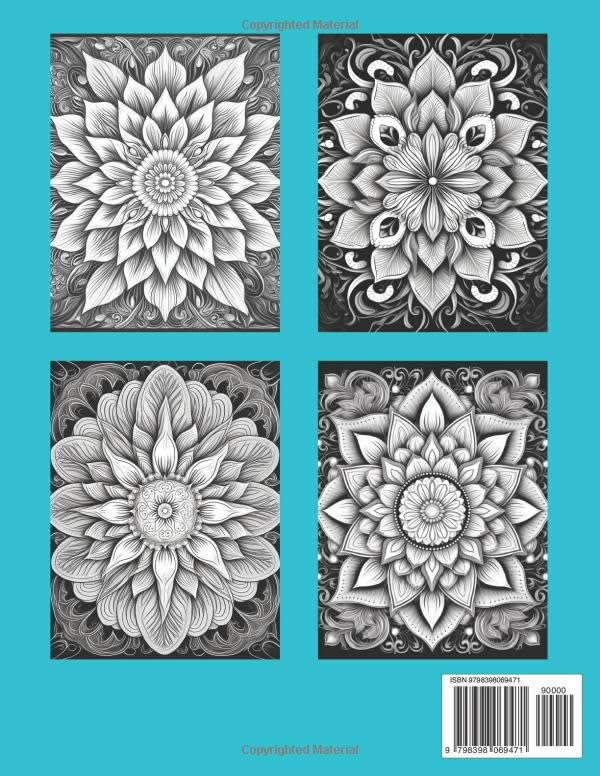 Mystical Patterns: Mandala Coloring Book: Relaxing Images to Color For Adults Majosta