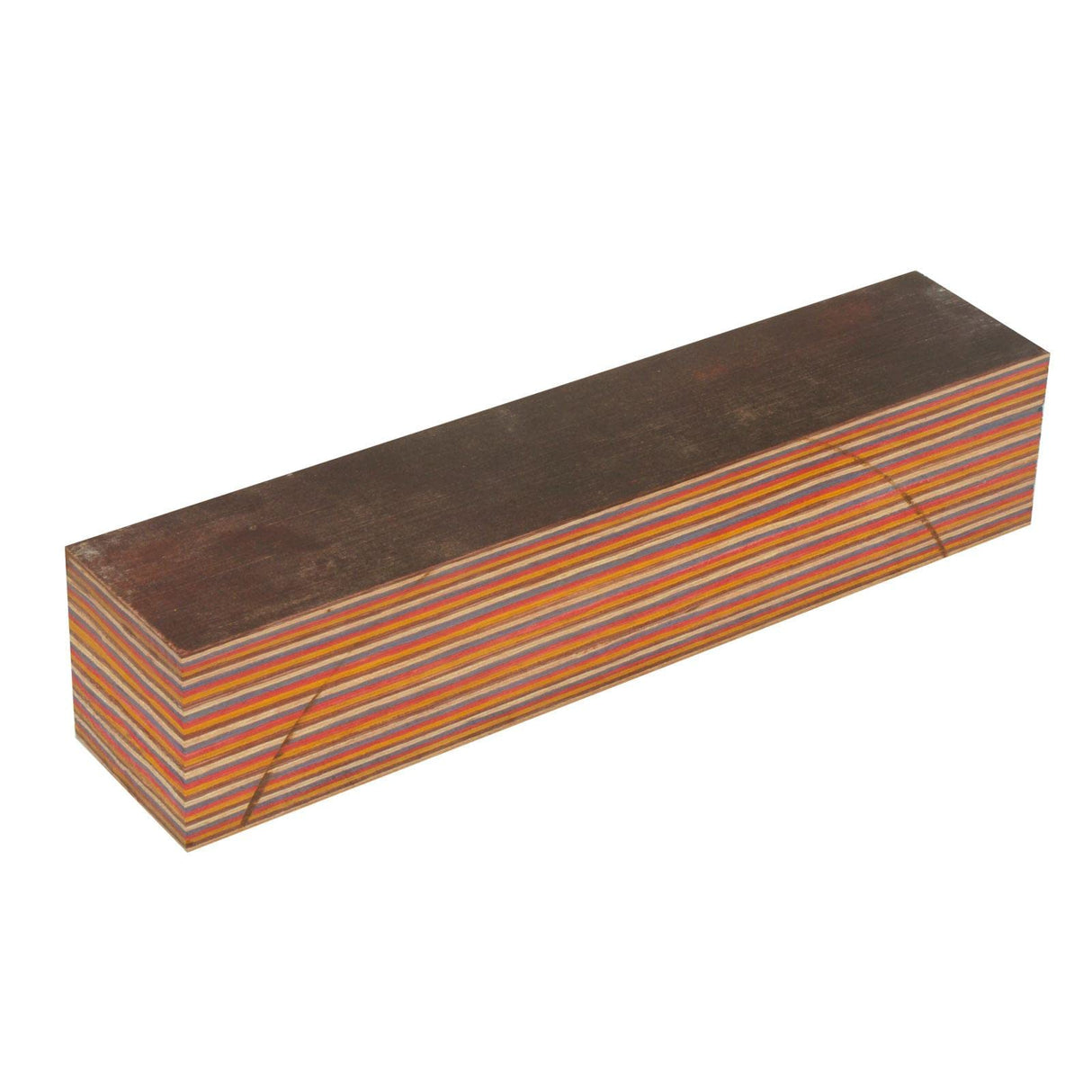 Penn State Industries PKEZLAM36 Color Grain Laminated Super Spindle Wood Blank, 2-1/2" x 2-1/2" x 12" (Festival) Penn State Industries