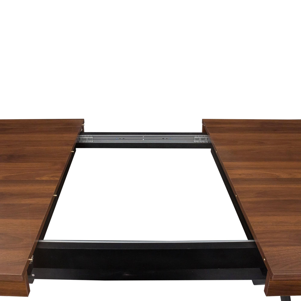 Aimery 59"-76" Extendable Dining Table for 4-8 Person, Space-Saving Extra Long Transformer Table with Extension Leaves Holder, Walnut Aimery