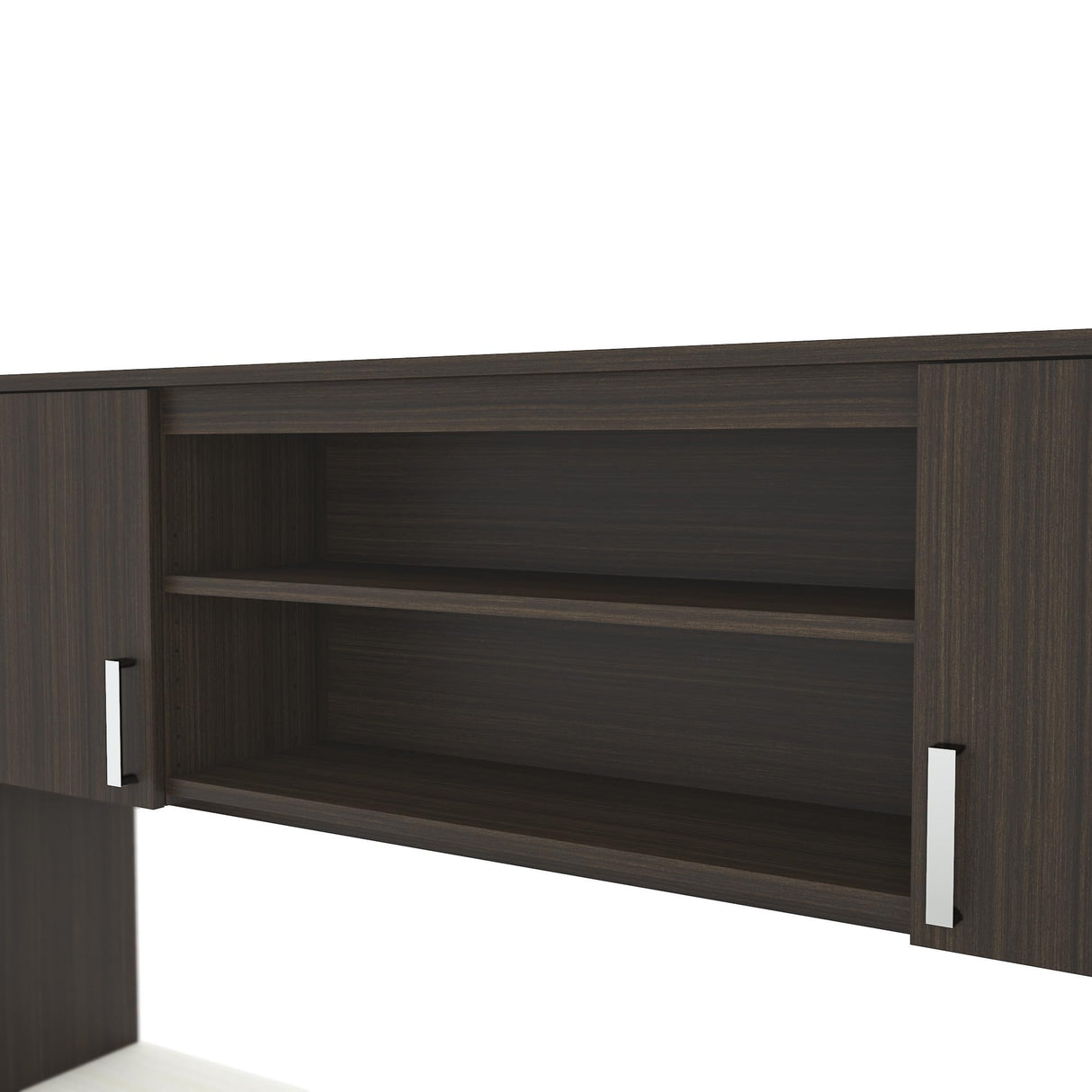 Bestar, Ridgeley Collection, 3-Piece Set Including a U-Shaped Desk with Hutch, a Lateral File Cabinet, and a Bookcase Bestar
