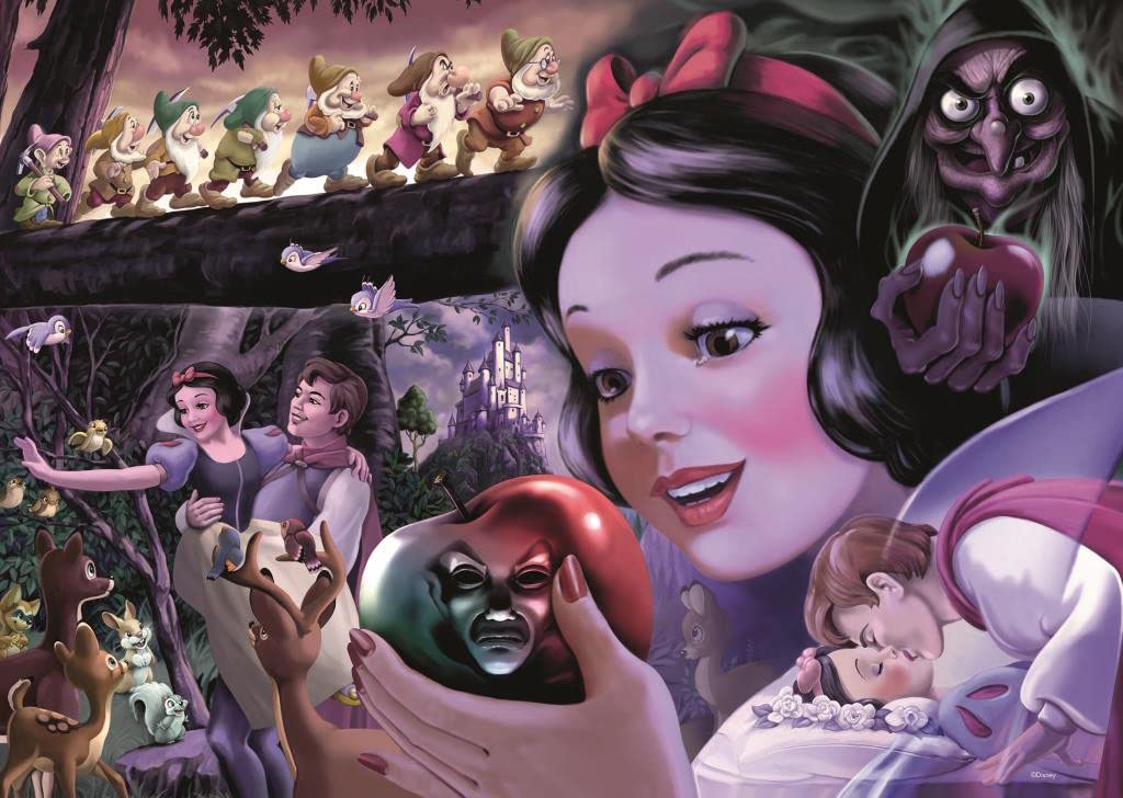 Ravensburger Disney Heroines Collection: Snow White 1000 Piece Jigsaw Puzzle for Adults - 12000454 - Handcrafted Tooling, Made in Germany, Every Piece Fits Together Perfectly Ravensburger