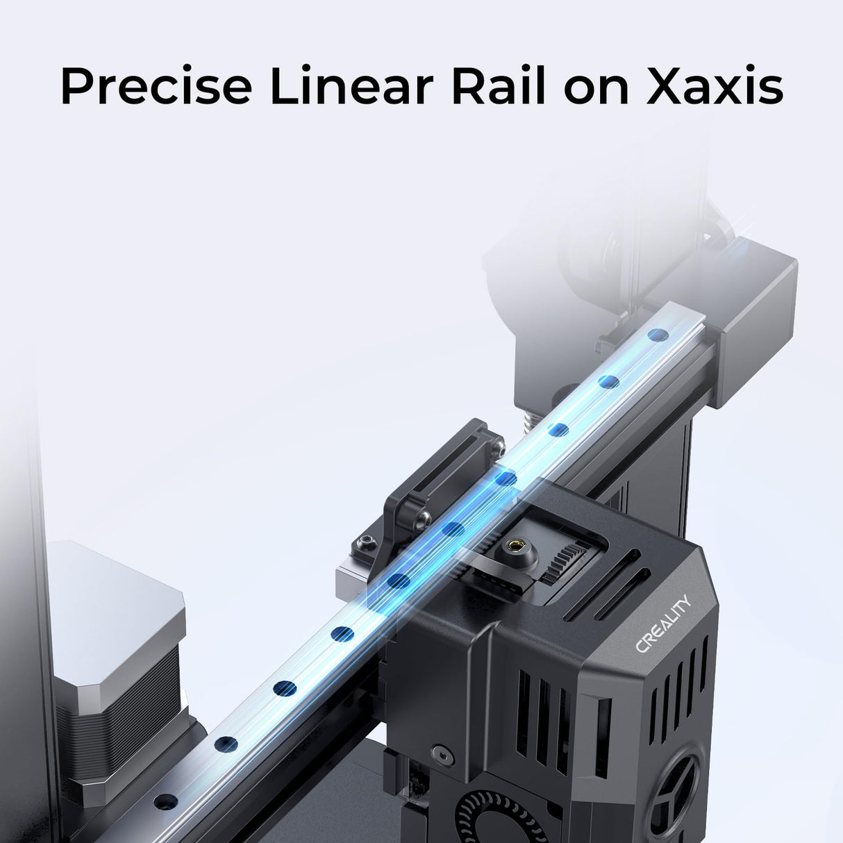 Creality Ender 3 V3 KE 3D Printer, 500mm/s Max High-Speed 3D Printers with Auto Leveling, Dual Cooling, Smart UI and Dual Z-axis, Supports 300℃ Printing Printing Size 8.66x8.66x9.44 inch Creality