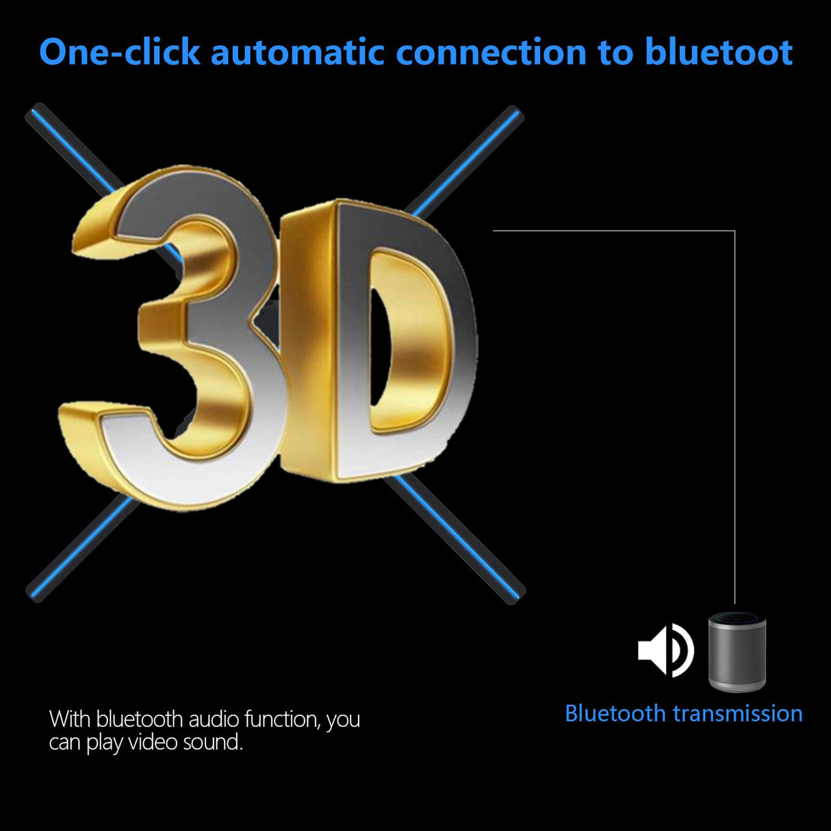 3D Hologram Fan, 52cm 3D Hologram Projector HD LED Holographic Christmas Tree Advertising Display with Remote Bluetooth WiFi,700 Video Library for Business,Bar,Halloween Missyou 20.5 Inch Missyou