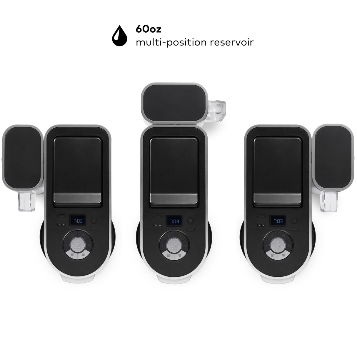 Keurig K-Duo Plus Single Serve & Carafe Coffee Maker, Multi-Position 60oz Removable Reservoir, Programmable Auto Brew Carafe, Black Keurig