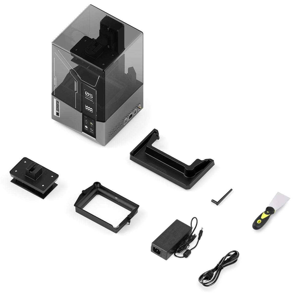 ELEGOO Mars 5 Ultra 9K Resin 3D Printer, 150mm/h High Speed Printing, Smart Automatic Leveling, Intelligent Detection, WiFi-Transfer, Printing Size of 6.04 x 3.06 x 6.49 inch ELEGOO