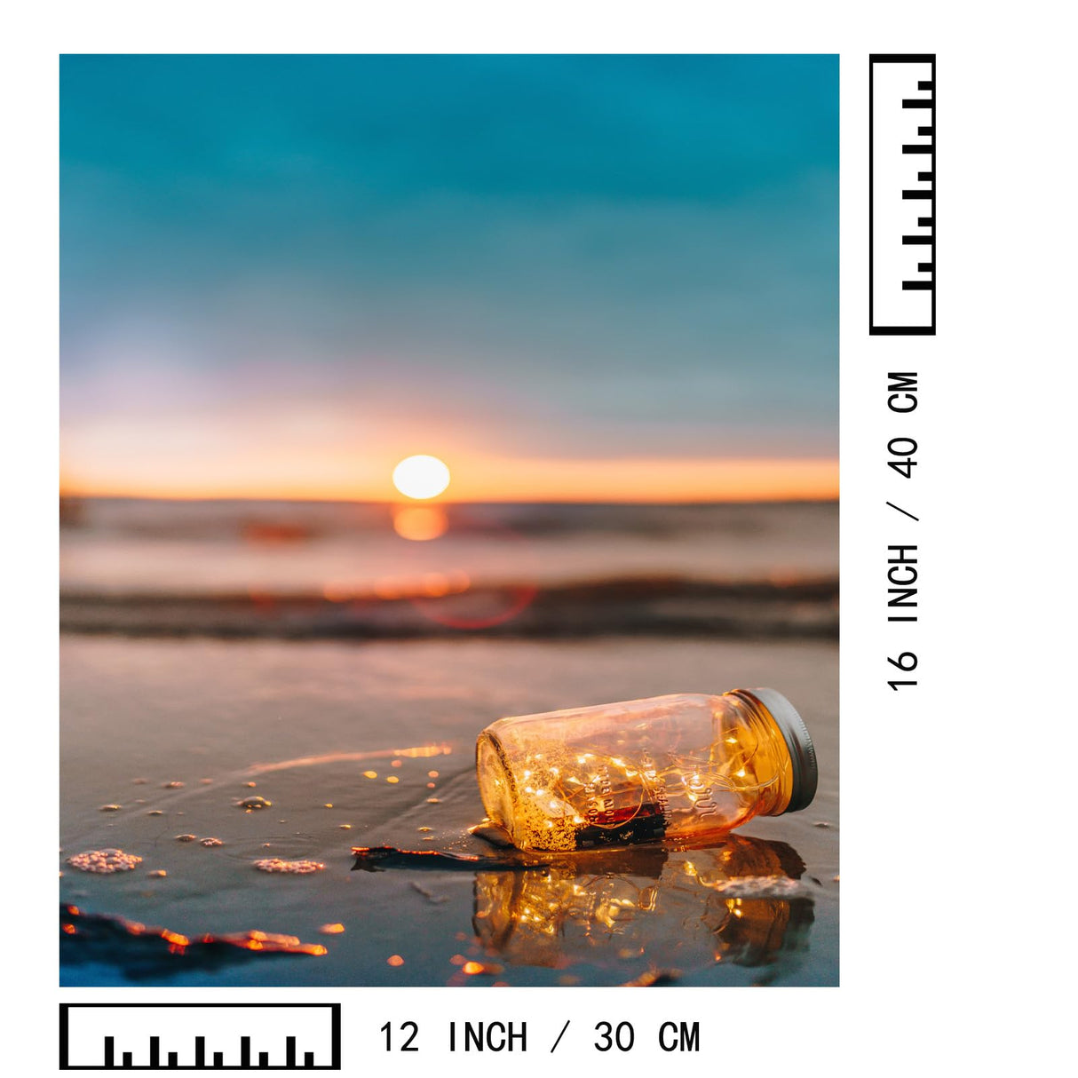 BAISITE Paint by Numbers Kit for Adults Beginners,12" Wx16 L 2 Pack Canvas for Painting Kits for Adults in Colorful Box-PBN201-202 BAISITE