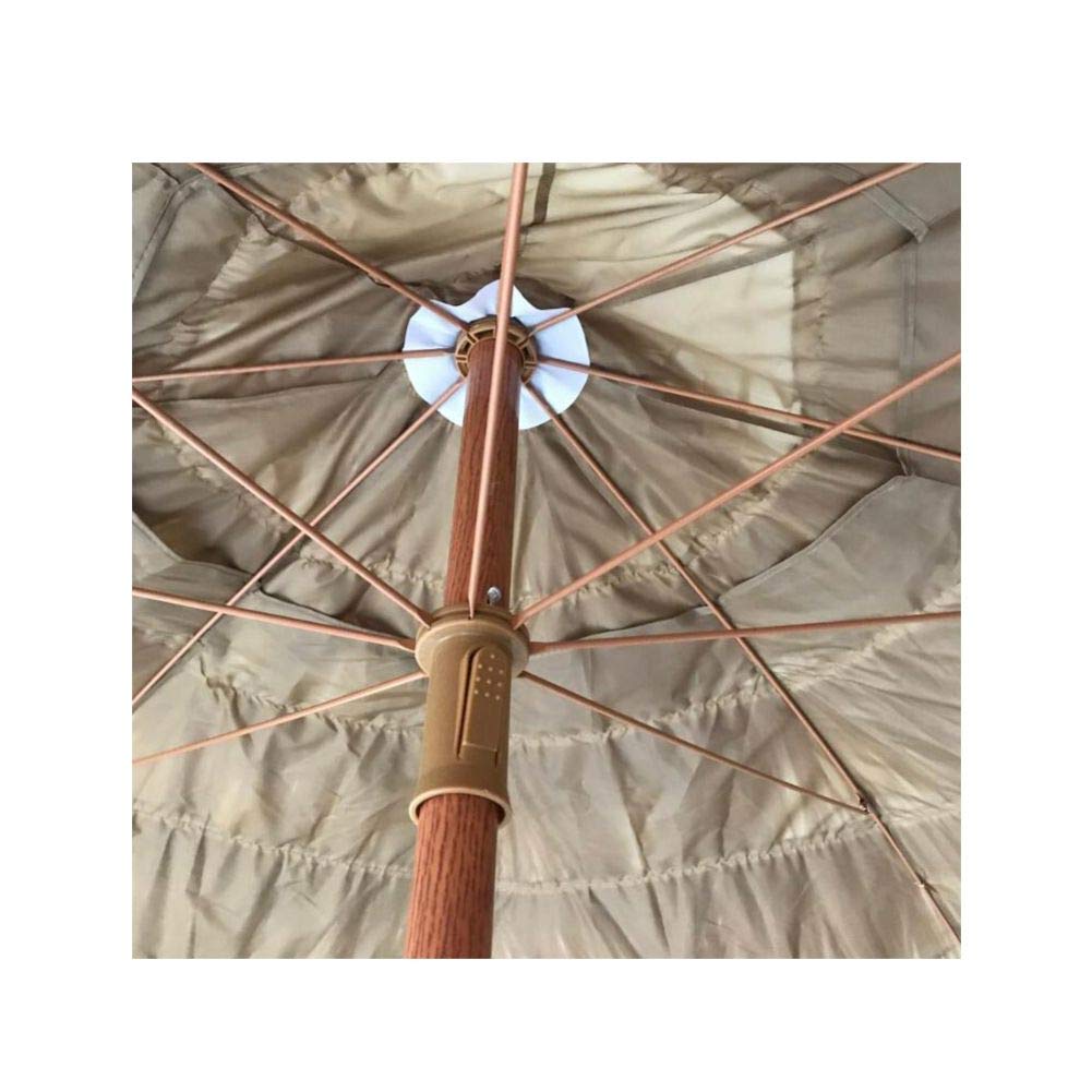 Impact Canopy 8' Hawaiian Tiki Umbrella, Pool Patio Beach Umbrella, Thatched Tiki Impact Canopy