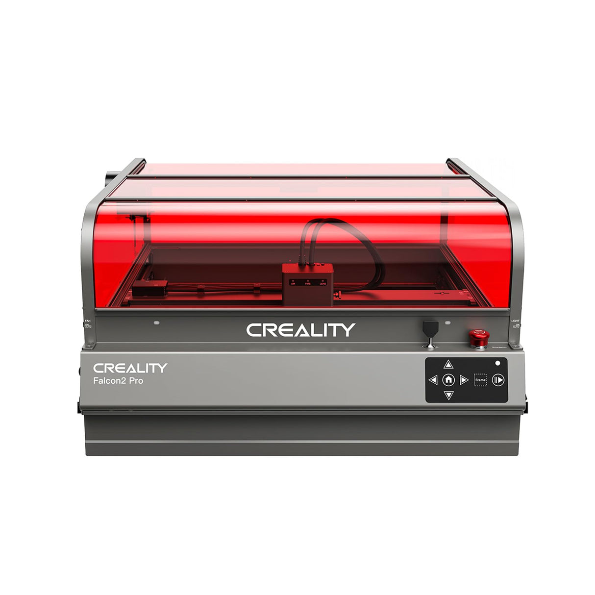 Creality Falcon2 Pro 22W Laser Engraver - Laser Cutter with Integrated Enclosure, Intelligent Camera, 500mm/s, Air Assist, Laser Cutter and Engraver Machine for Batch Process Wood, Acrylic and Metal Creality