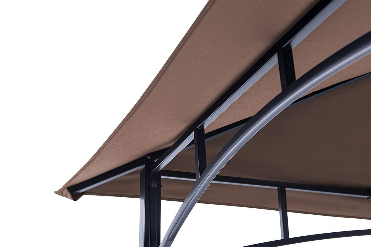 MASTERCANOPY Grill Gazebo Replacement Canopy for Model L-GG001PST-F (Brown) MASTERCANOPY