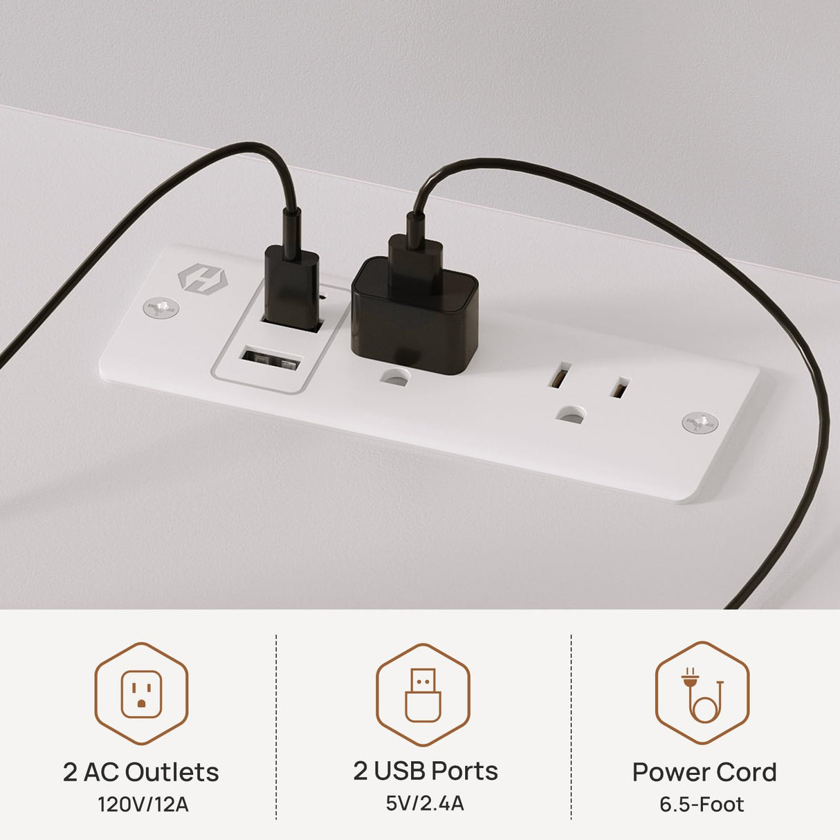 Rolanstar Vanity Desk with Lighted Mirror & Power Outlet, Makeup Vanity with 7 Fabric Drawers, 6 Storage Shelves & 3 Lighting Modes, Dressing Table for Bedroom, Girls, Women, White Rolanstar