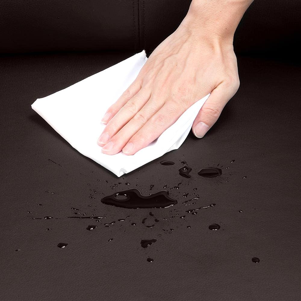 Yaheetech Recliner Chair Home Theater Seating PU Leather Recliner Sofa for Living Room Bedroom Brown Yaheetech