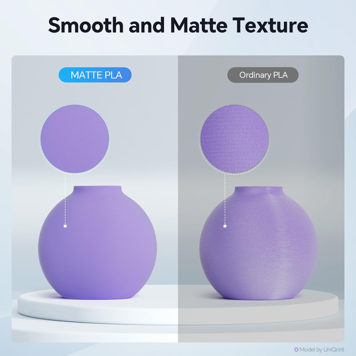 DEEPLEE Matte PLA Filament 1.75mm, 3D Printer Filament Dimensional Accuracy +/- 0.02mm, No Clogging, Higher Toughness, Cardboard Spool 3D Filament, 1kg Black Deeplee