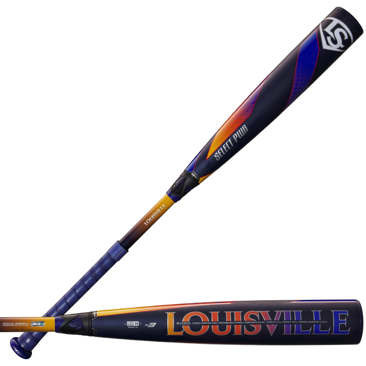 Louisville Slugger 2025 Select PWR™ (-3) BBCOR Baseball Bat - 32"/29 oz Louisville Slugger