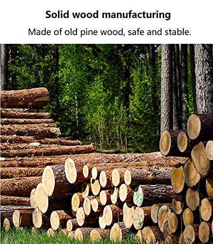 360° Rotating 4-Tier Solid Wood Bookshelf for Kids & Adults - Space-Saving Floor Organizer Heehee