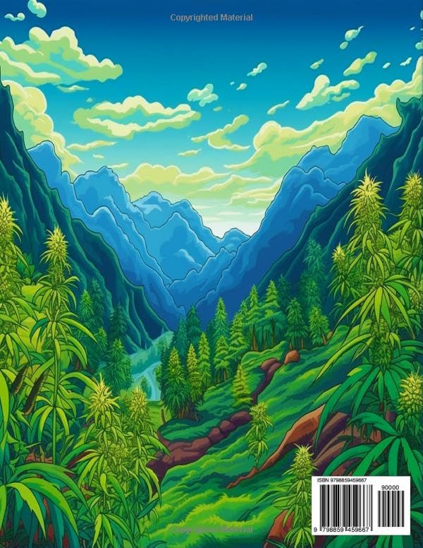 Let's Get High And Color, 90s Cartoon Stoner Adults Coloring Book: Retro Psychedelia, 40+ Trippy Pages to Unwind and Enjoy (Unique Gift for Fans and Weed Enthusiasts) WoodArtSupply